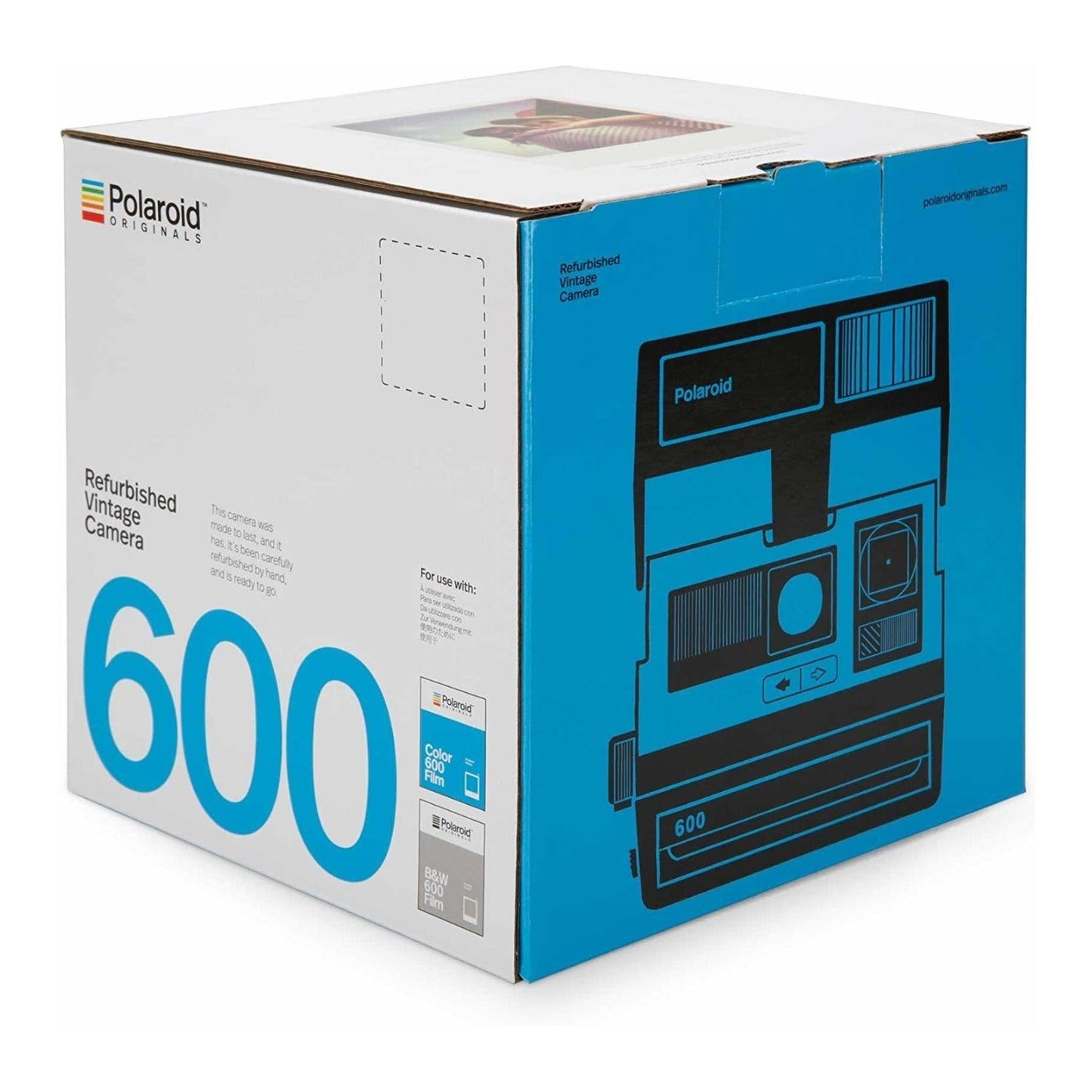Polaroid Originals 600 Red Stripe Instant Camera