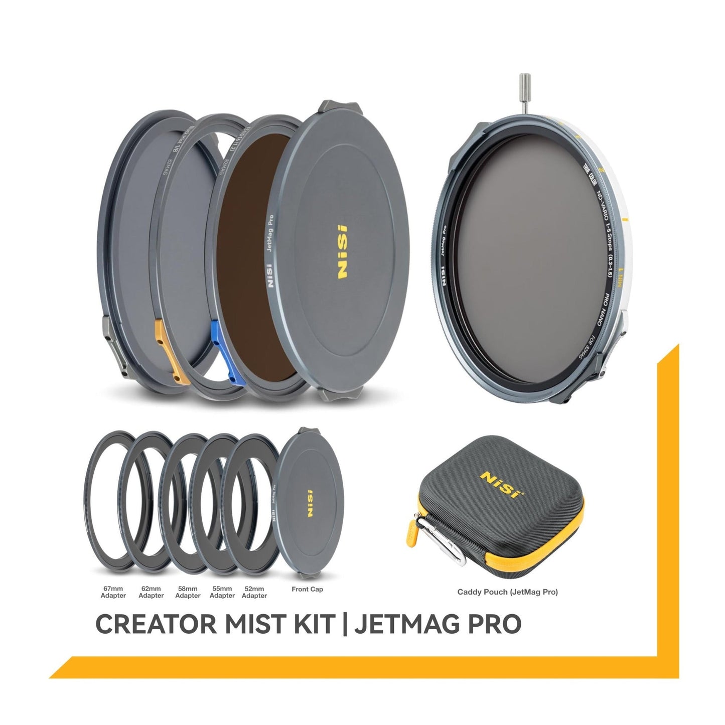 NiSi JetMag Pro 67MAG Creative Magnetic Filter Kit (67mm)
