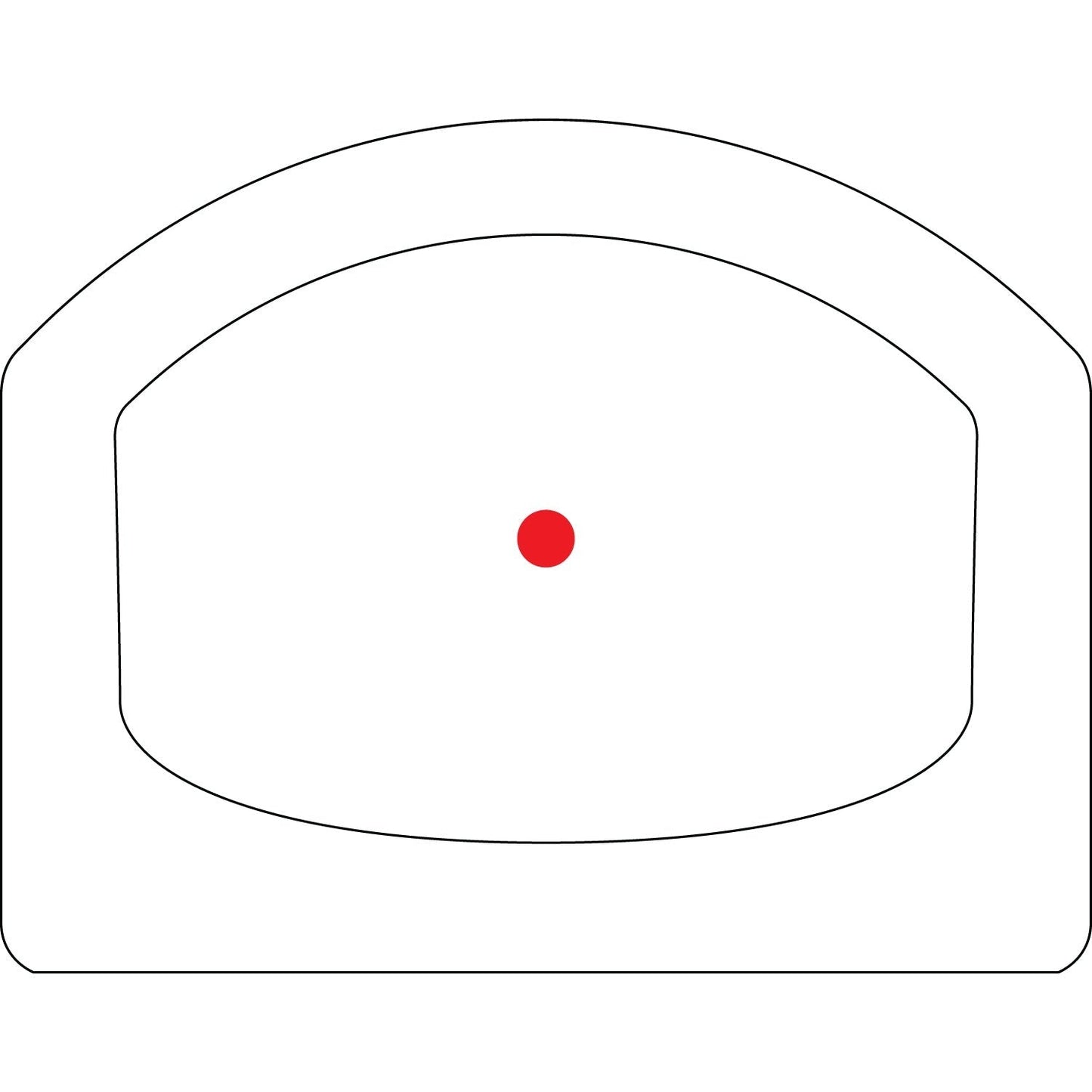 Vortex Razor Reflex Sight (6 MOA Red Dot Reticle)