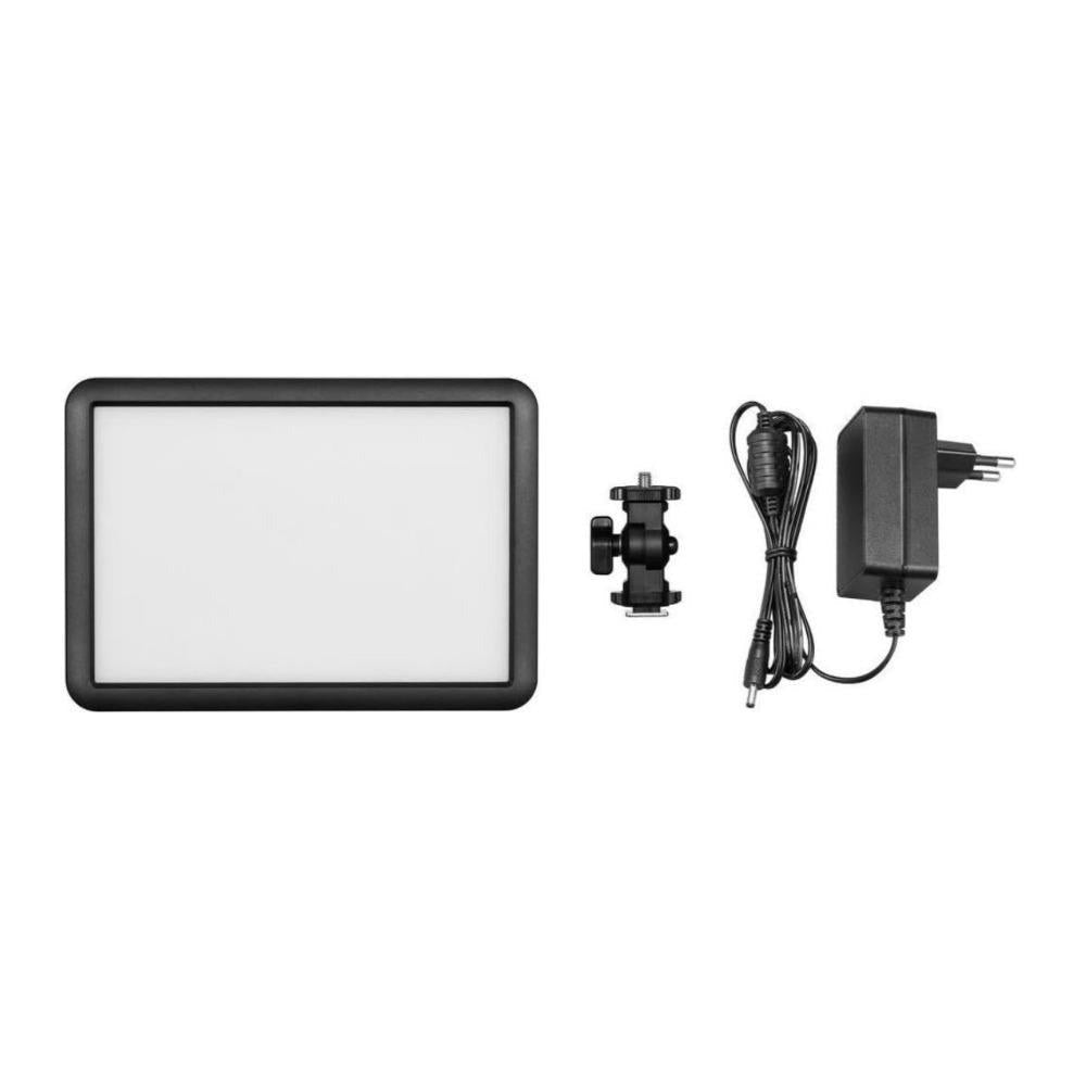 Godox LDP18Bi Bi Color LED Video Panel with Side-Mounted Chip, Slim Frame, and 31 FX Modes (Black)