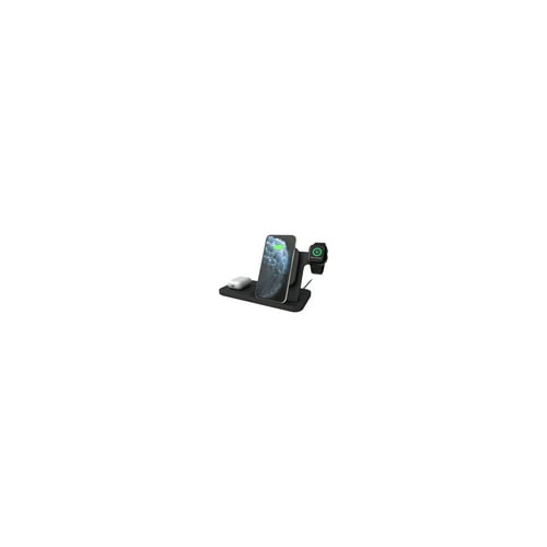 Logitech Powered 3-in-1 Qi Wireless Charging Dock (Graphite)