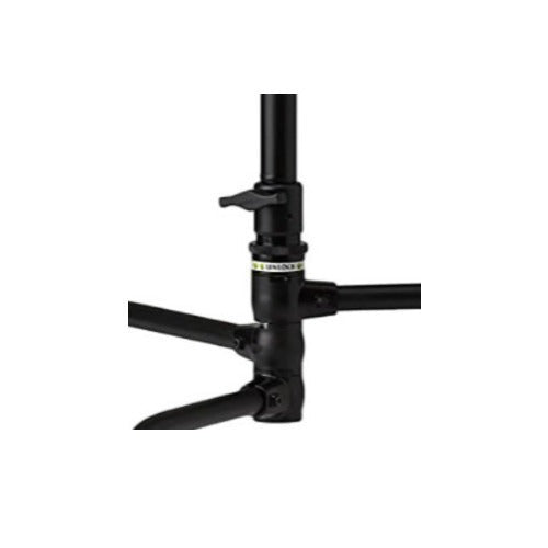 Kupo 40-Inch C Stand Zinc Alloy Casting Turtle Base With Spring Ring Locking System (Black)