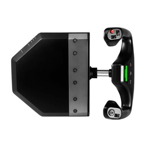 Logitech G Saitek Flight Yoke System with Rudder Pedals and Instrument Panel Bundle