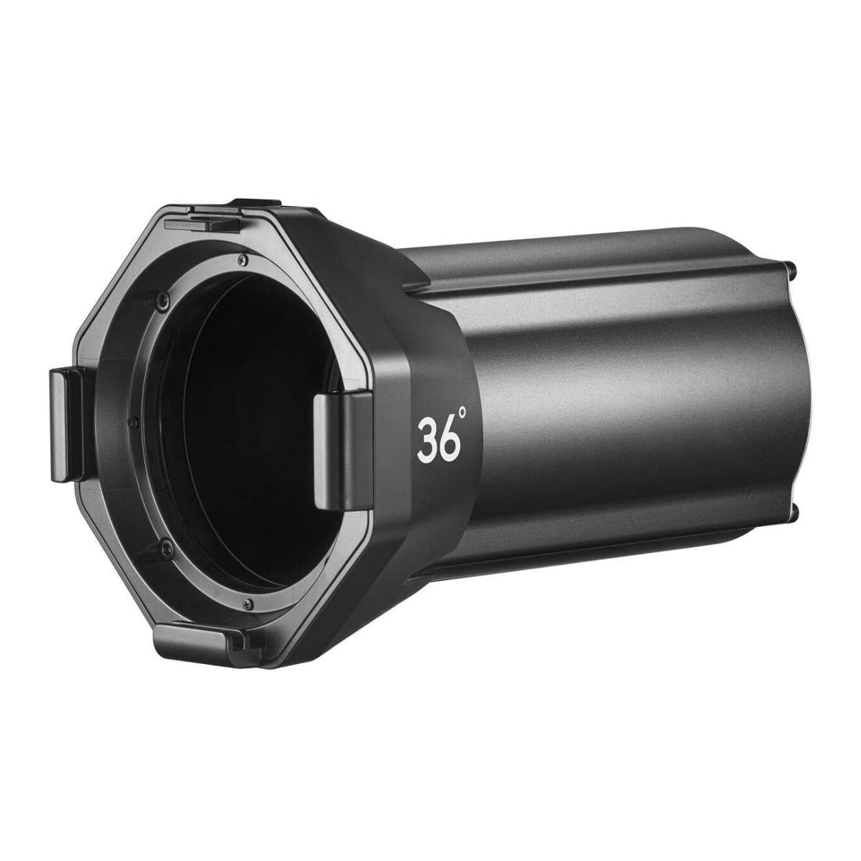 Godox 36-Degree Mirrorless Lens for Spotlight Attachment with Bowens Mount Compatibility (Black)