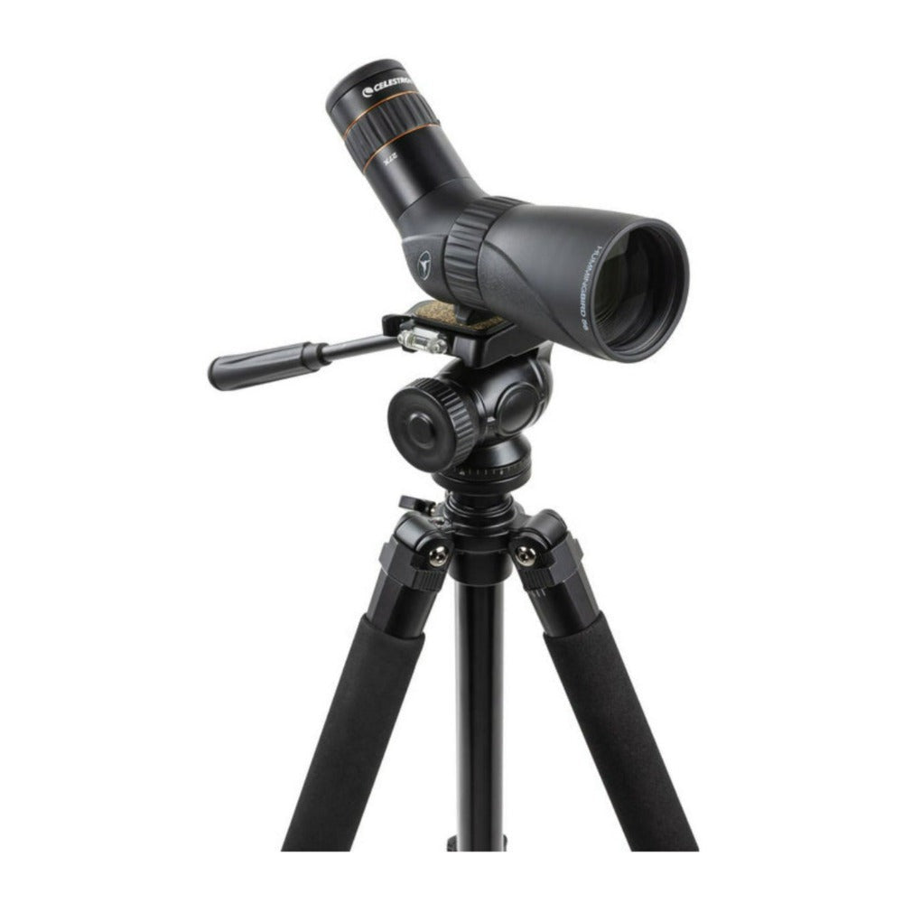 Celestron Hummingbird 9-27x56mm Angled Zoom Micro Spotting Scope with Phase-Coated Prism (Black)