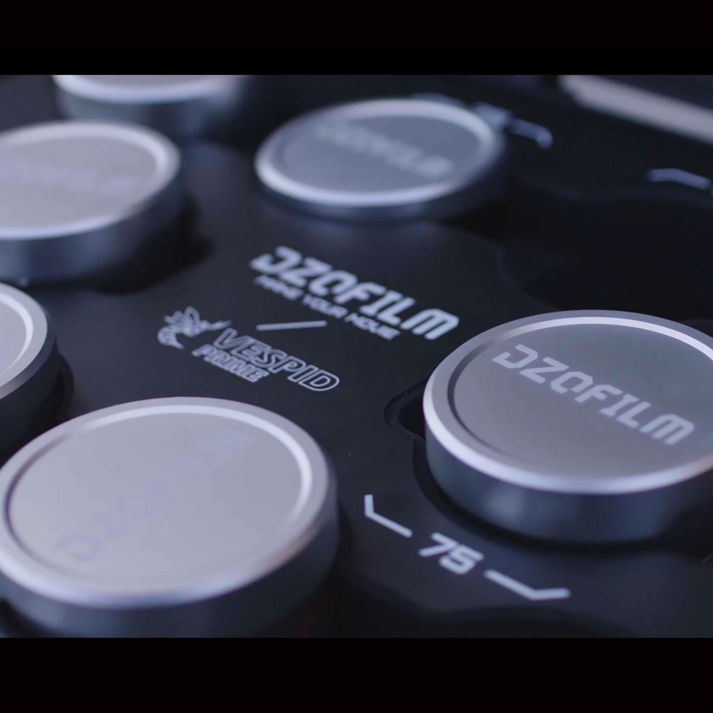 DZOFilm VESPID Retro 7-Lens Kit 16mm, 25mm, 35mm, 50mm, 75mm, 100mm, and 125 mm with Hard Case