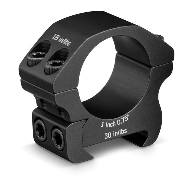 Vortex Crossfire II 3-9x40 Riflescope (Dead-Hold BDC MOA Reticle) with 1-inch Riflescope Rings