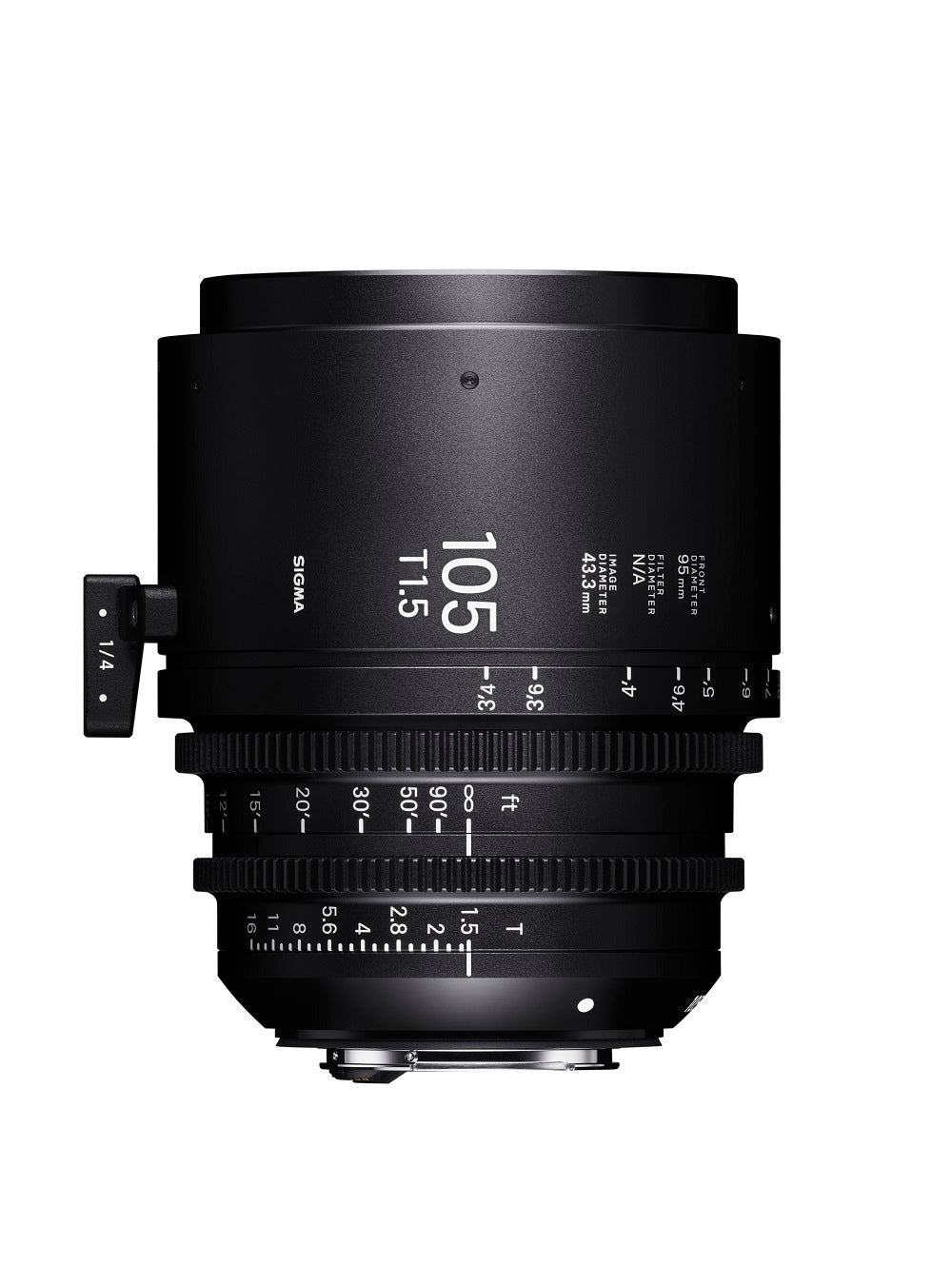 Sigma 105mm T1.5 FF High-Speed Prime Lens for PL Mount