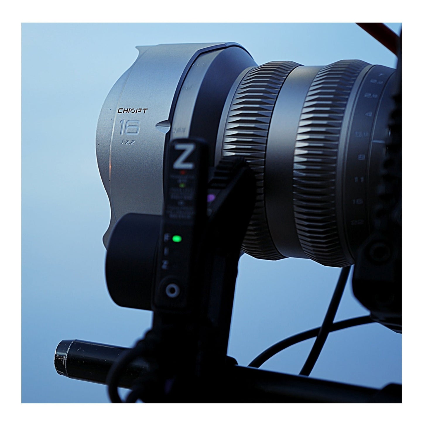 CHIOPT AURA 16mm T2.2 Cinema Lens (Sony E-Mount) Full-Frame with Cine Prime and Manual Focus