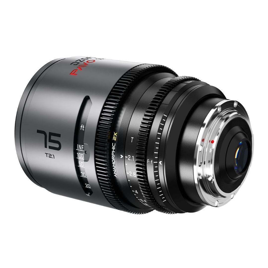 DZOFilm Pavo 2x Anamorphic T2.1 3-Lens Set with Neutral Coating (Space Gray and Black)