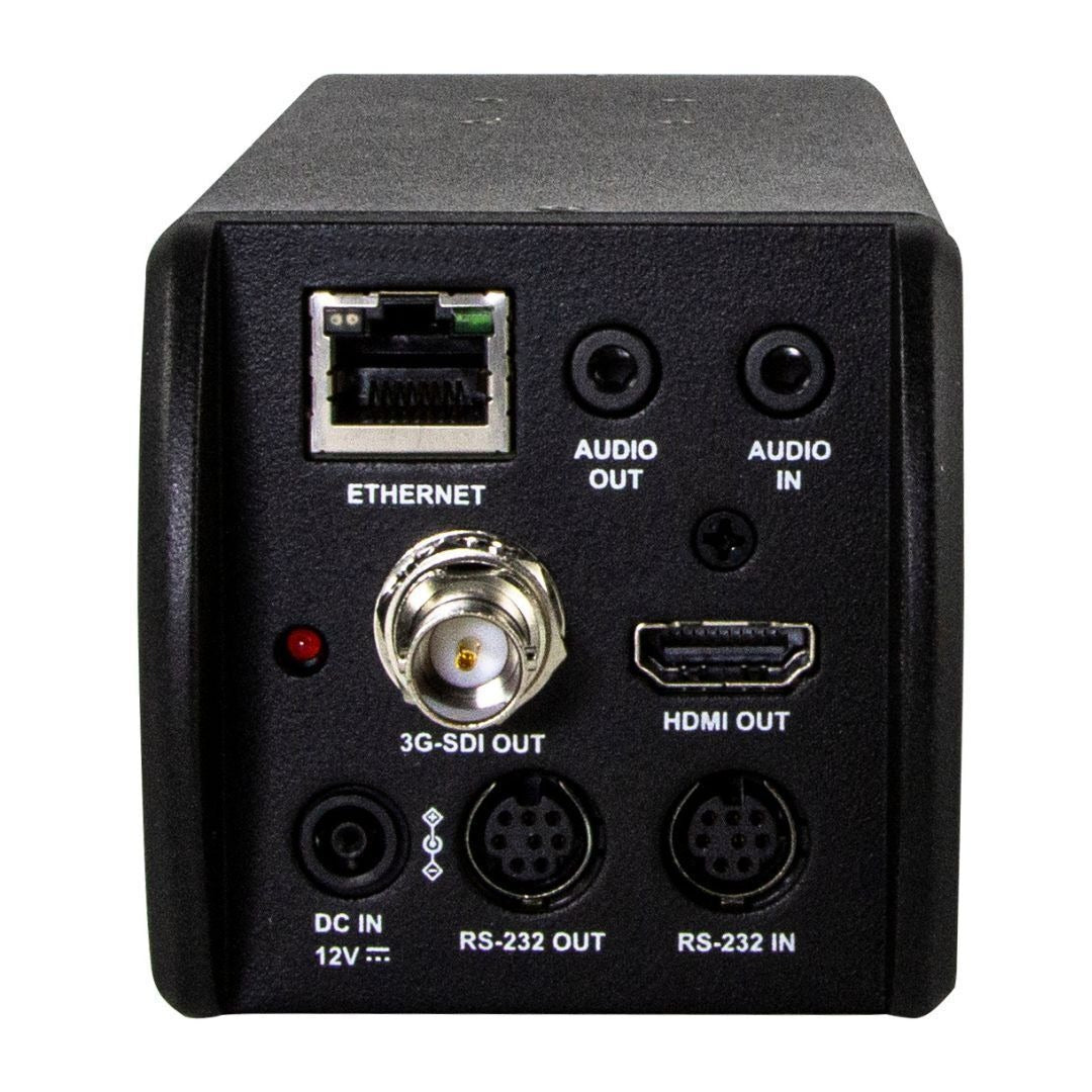 Marshall CV355-30X-IP HD60 Zoom Camera with 8.5MP HD Sensor and 25x Optical Zoom Block (Black)