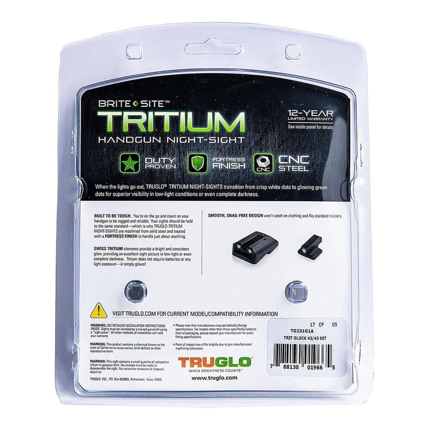TruGlo Trit Glock 42/43 Set