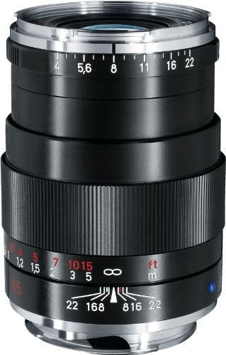 Zeiss f/4 85mm Tele-Tessar T* ZM Mount Lens (Black)