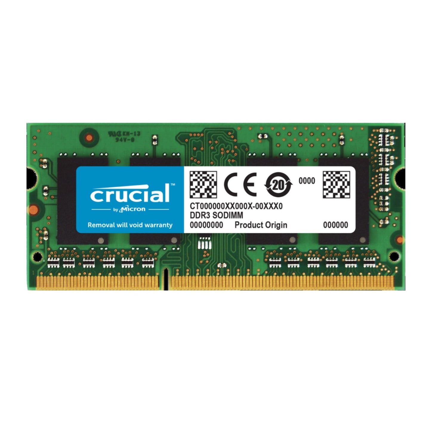 Crucial DDR3L-1600 SODIMM 4GB Memory Module