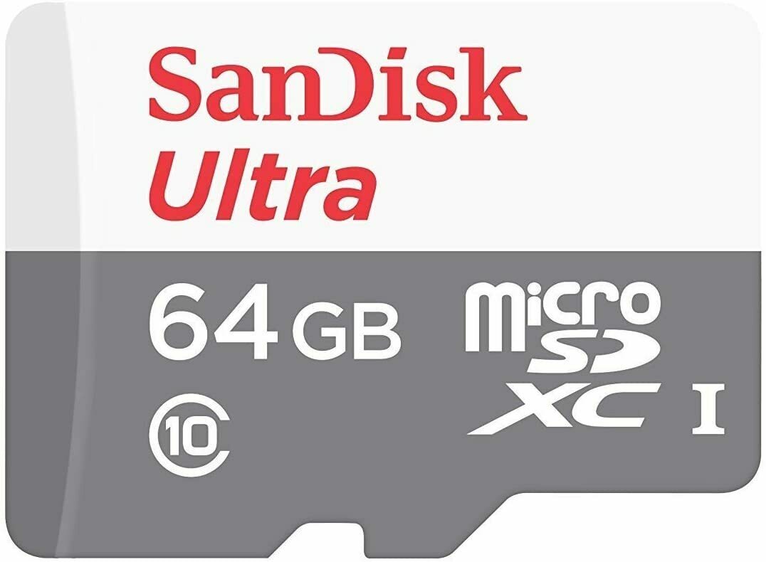 SanDisk Ultra 64GB MicroSDXC Memory Card (ACSDCRD)