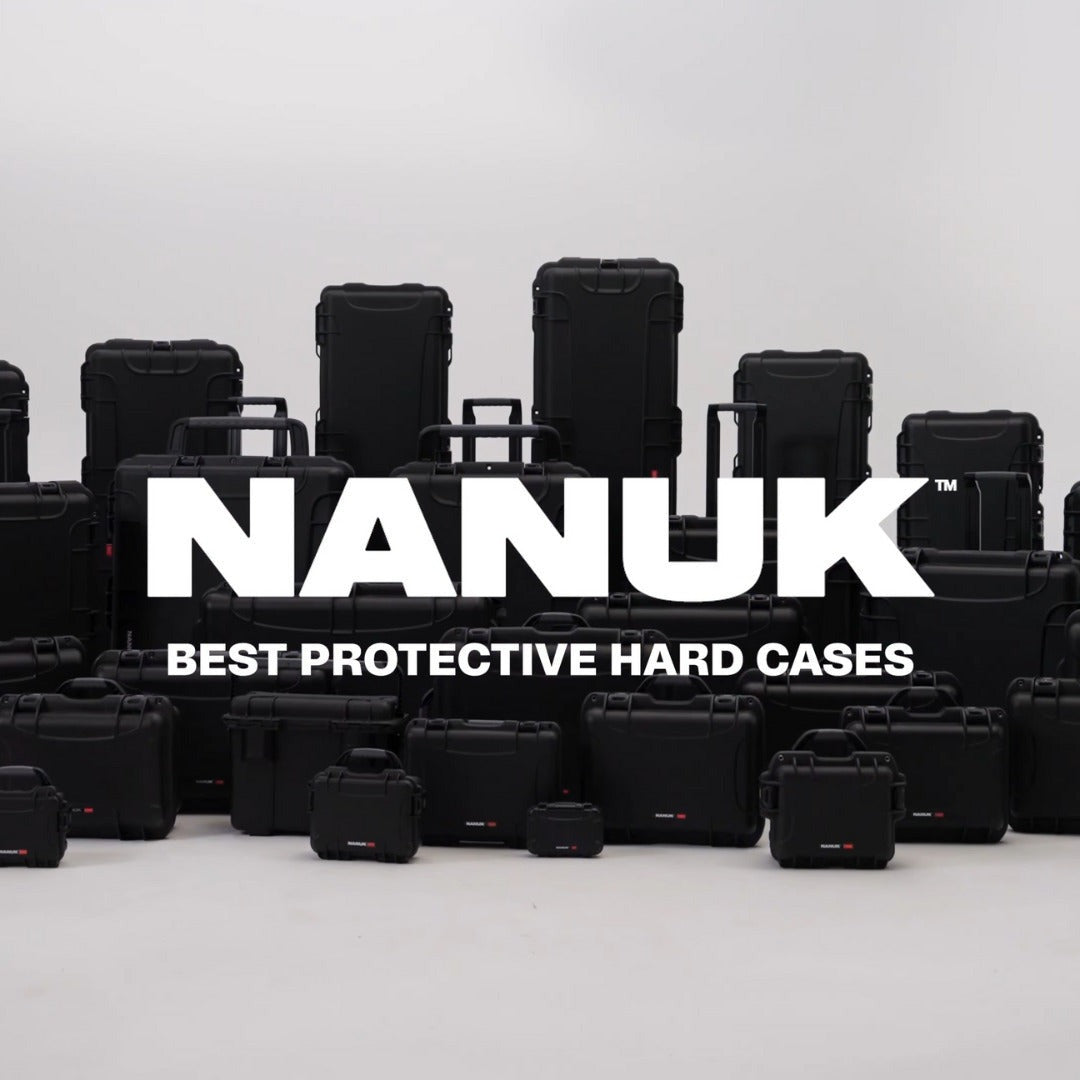 Nanuk 935 Waterproof Wheeled Hard Case with Foam and Lid Organizer (Graphite)