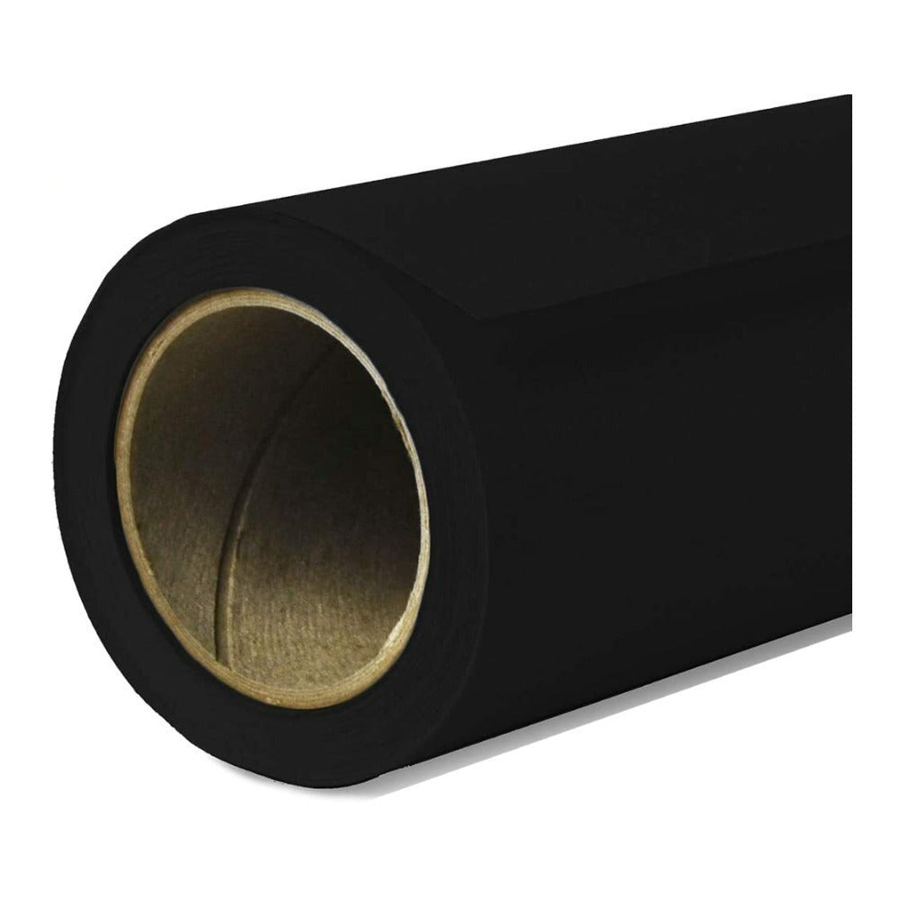 Savage Widetone Seamless Background Paper (#20 Black, 107-Inch x 36-Feet)