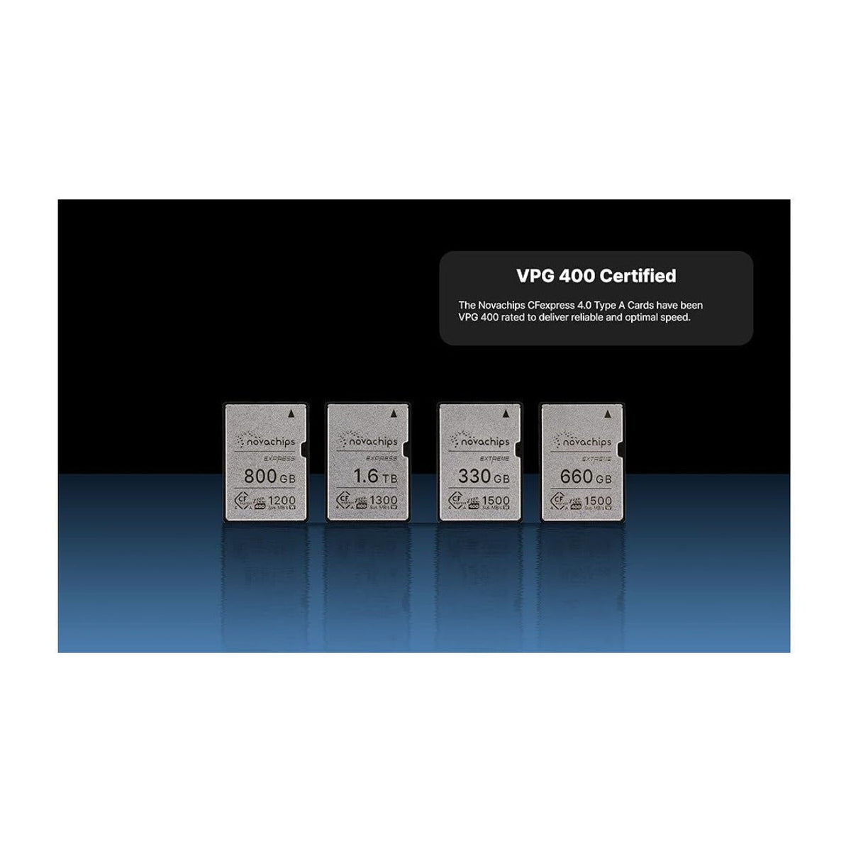 Novachips Express 800GB CFexpress 4.0 Type A Memory Card
