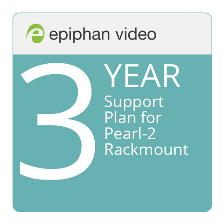 Epiphan 3-Year Support Plan for Pearl-2 Rackmount