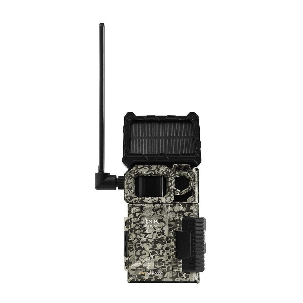 Spypoint LINK-MICRO-S-LTE, 10MP Trail Camera with Solar Panel, Camo (Verizon version)