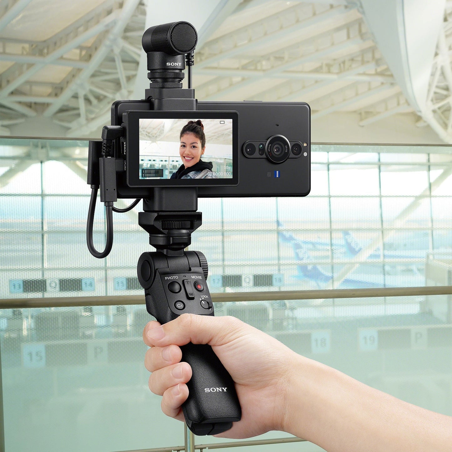Sony Vlogger Shotgun Microphone, MI (Multi-interface) Shoe (ECM-G1)