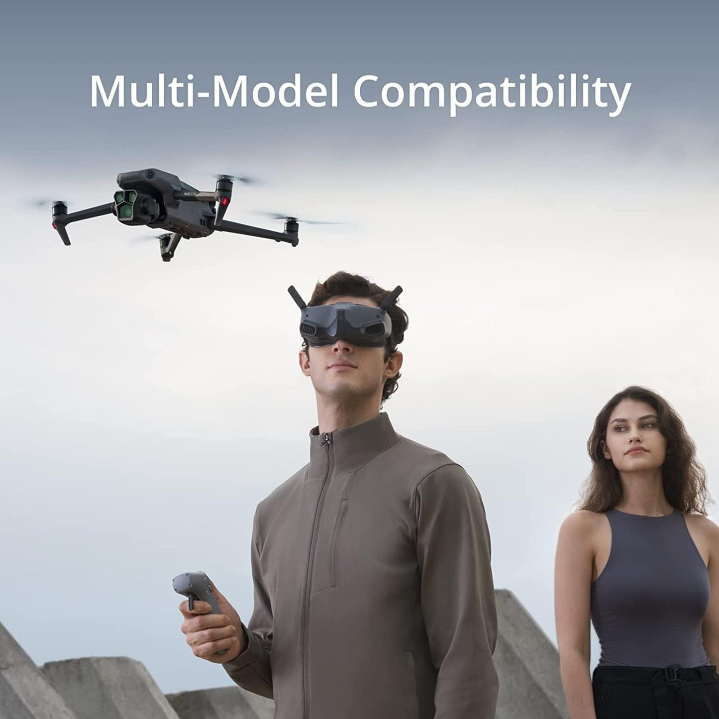 DJI Goggles Integra with 64GB MicroSDXC Card Bundle - Goggles with Two 100Hz HD Micro-OLED Displays