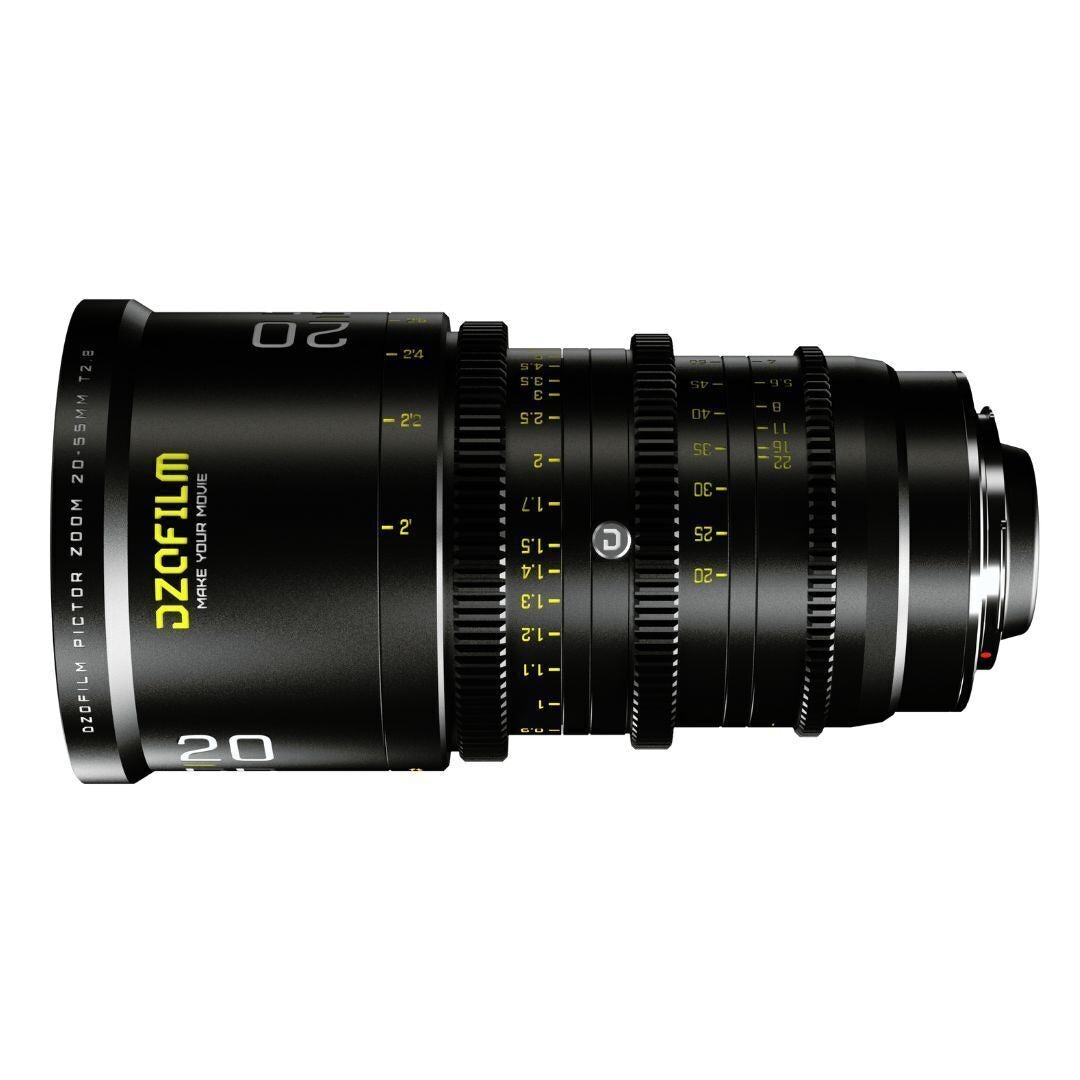 DZOFilm Pictor Zoom 20-55mm T2.8 Super 35 Parfocal Lens (PL Mount and EF Mount)
