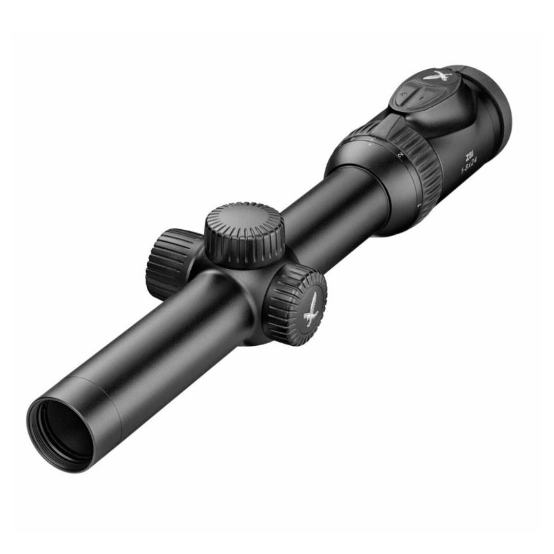SWAROVSKI OPTIK 1 to 8x24 Z8i SR Riflescope with FLEXCHANGE 4A-IF Illuminated Reticle and 30mm Tube