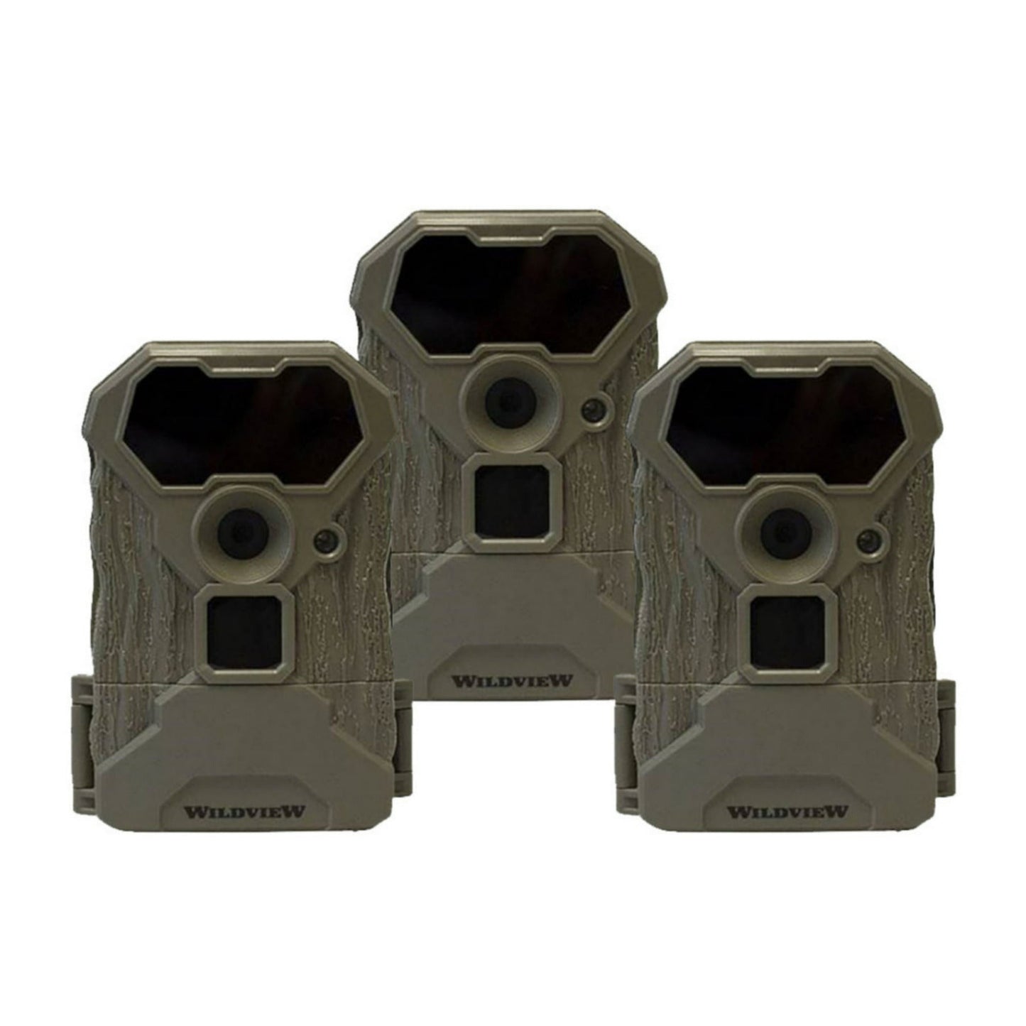 Stealth Cam Wildview 14MP 0.7-Second Trigger Speed Trail Camera (3-Pack, Gray)