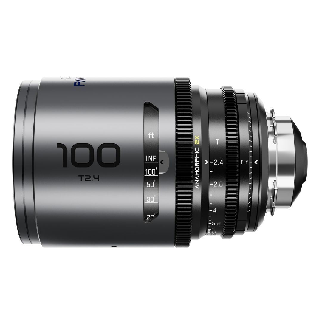 DZOFilm Pavo 2x Anamorphic 6-Lens Set with Blue Coating, PL or EF Mount (Space Gray and Black)