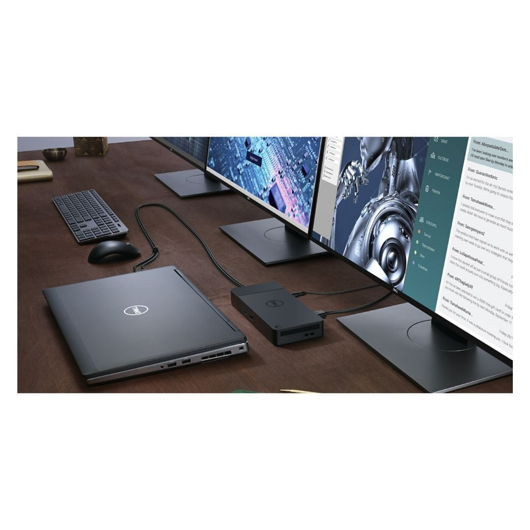 Dell WD19DCS 210W Dual USB-C Performance Dock with ExpressCharge and Dell Client Command Suite