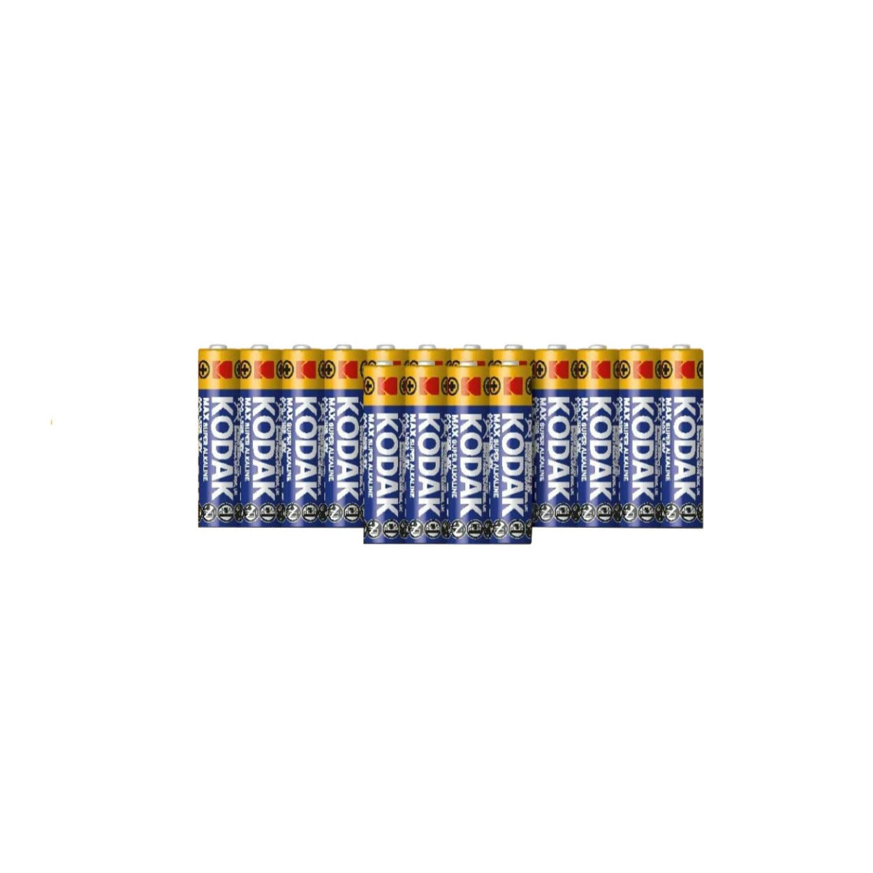 Kodak MAX Super Alkaline Leak-Proof AAA Batteries with 10-Year Shelf Life (16 Pack)