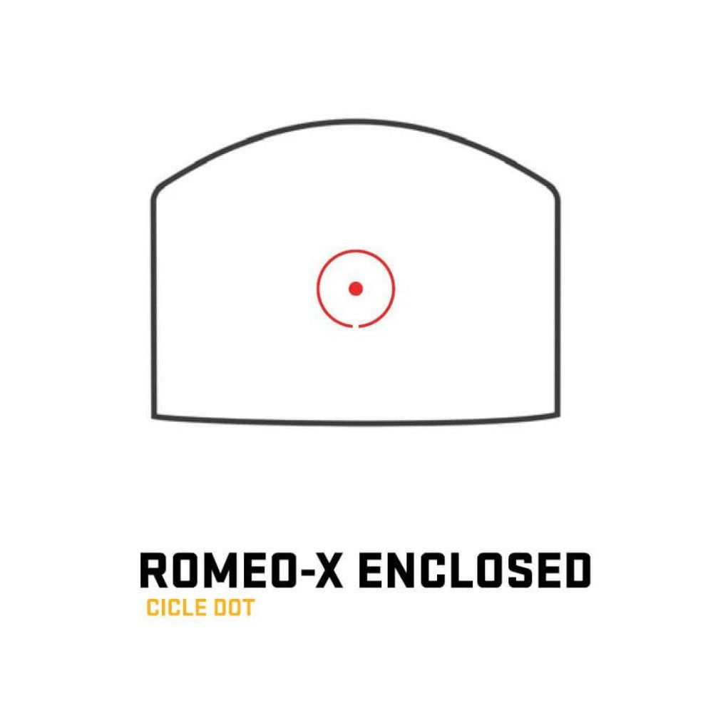 SIG SAUER Romeo-X Enclosed PRO Red Dot Sight, Circle Dot