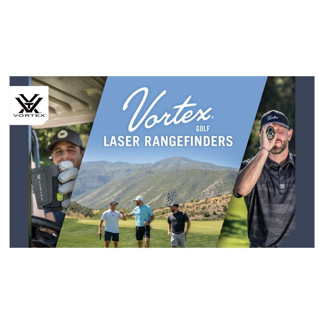 Vortex Blade Golf Laser Rangefinder with 6x Zoom, Clear View Optics, and Shockproof Design