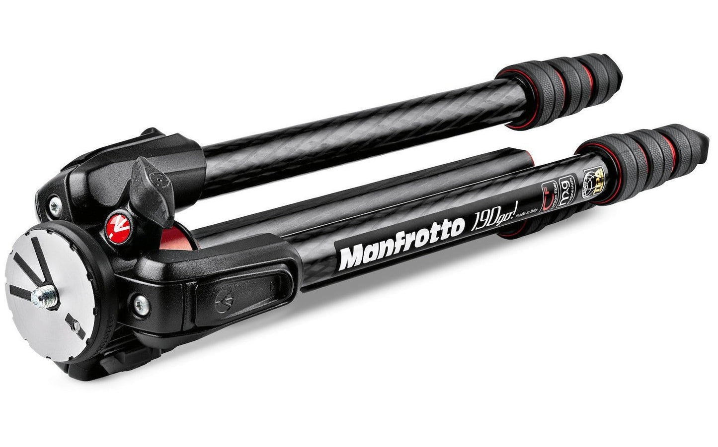 Manfrotto 190 Go! Carbon Fiber 4 Section Tripod with Twist Locks