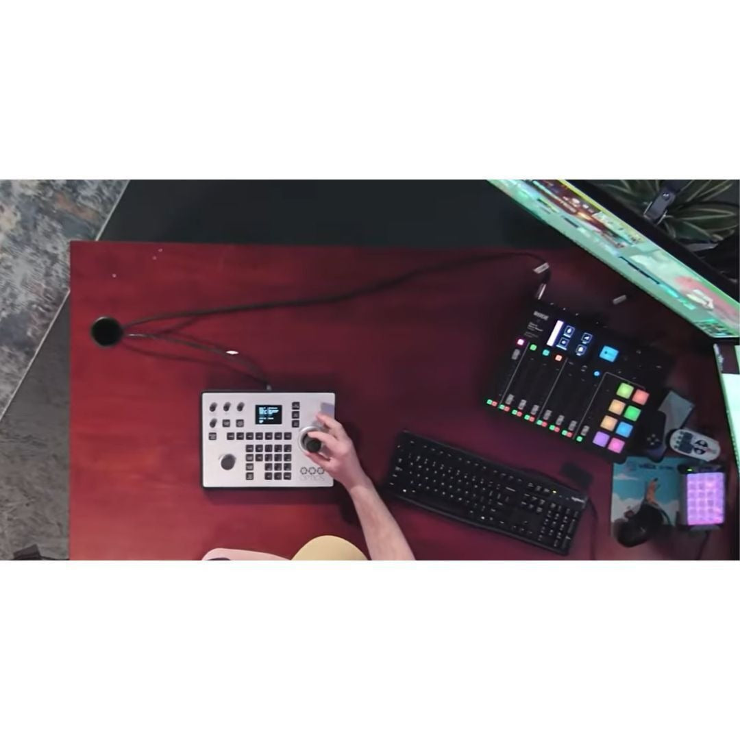 PTZOptics 4th Generation IP or Serial Joystick Controller for PTZ Cameras with Automatic Triggers