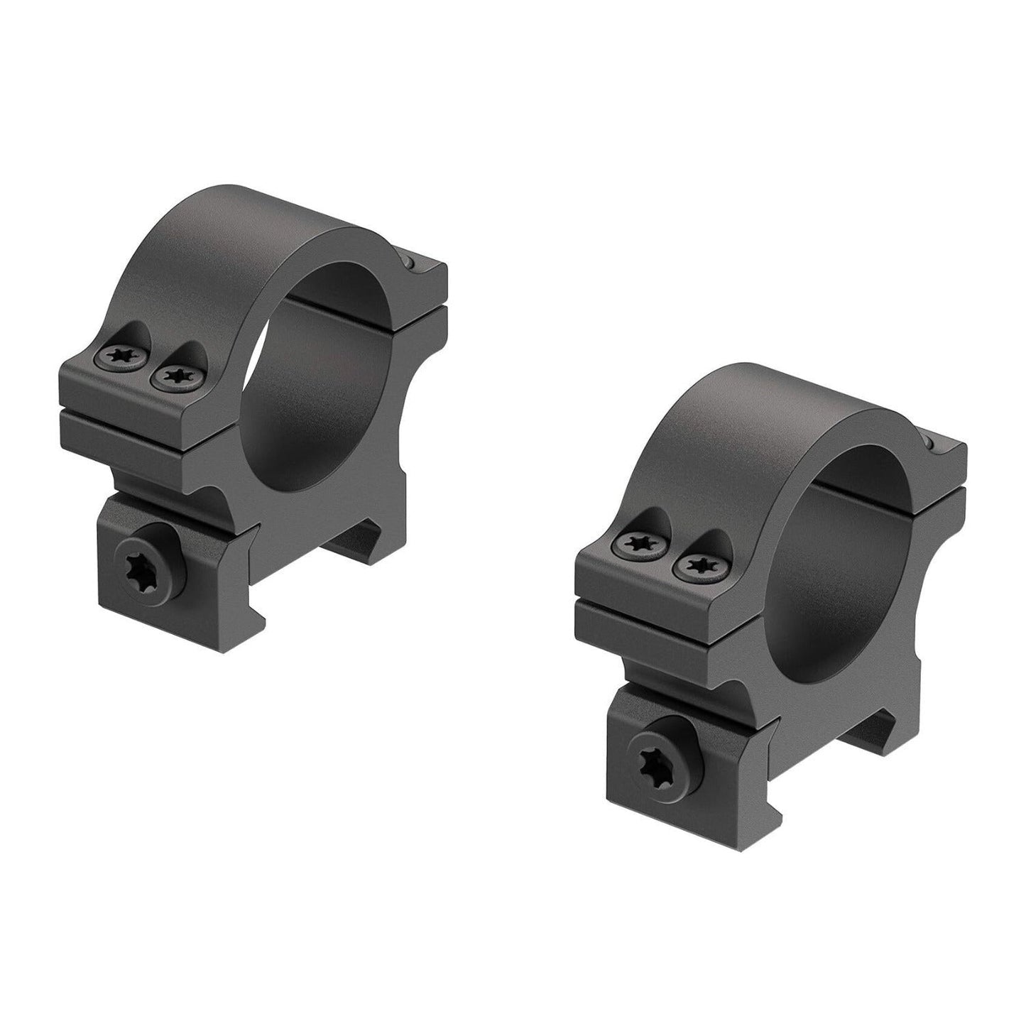 Leupold Open Range Cross-Slot Rings 1-Inch Low Matte Finish