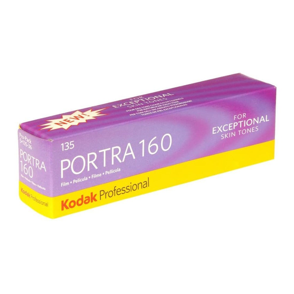 Kodak Professional Portra 160 Color Negative Film (35mm Roll Film, 5-Pack)