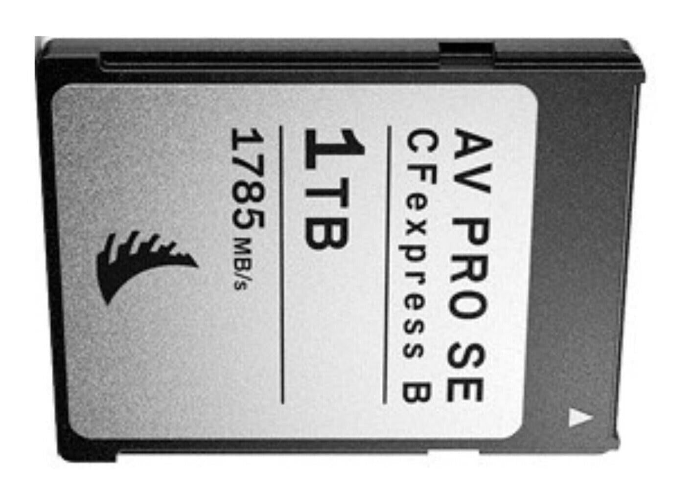 Angelbird AV PRO CFexpress B SE 1 TB Memory Card for 8K Plus Video Recording and 12K Photography