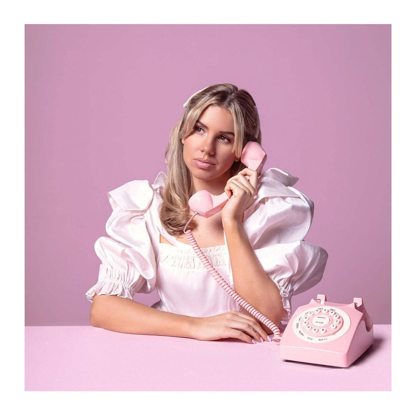 Westcott X-Drop Pro Wrinkle-Resistant Backdrop (Blush Pink, 8 x 8 Feet)