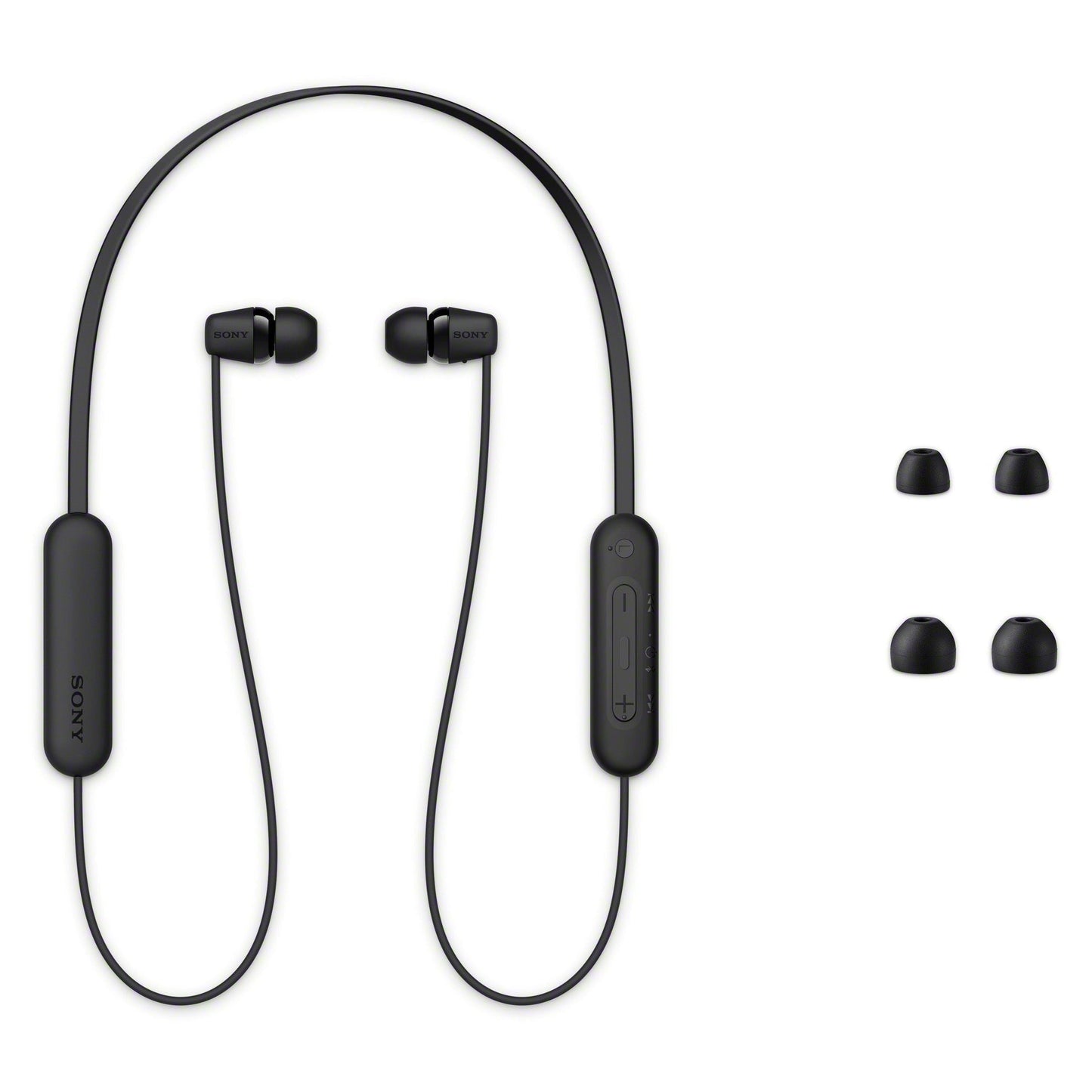 Sony WI-C100 Wireless In-ear Headphones (Black)