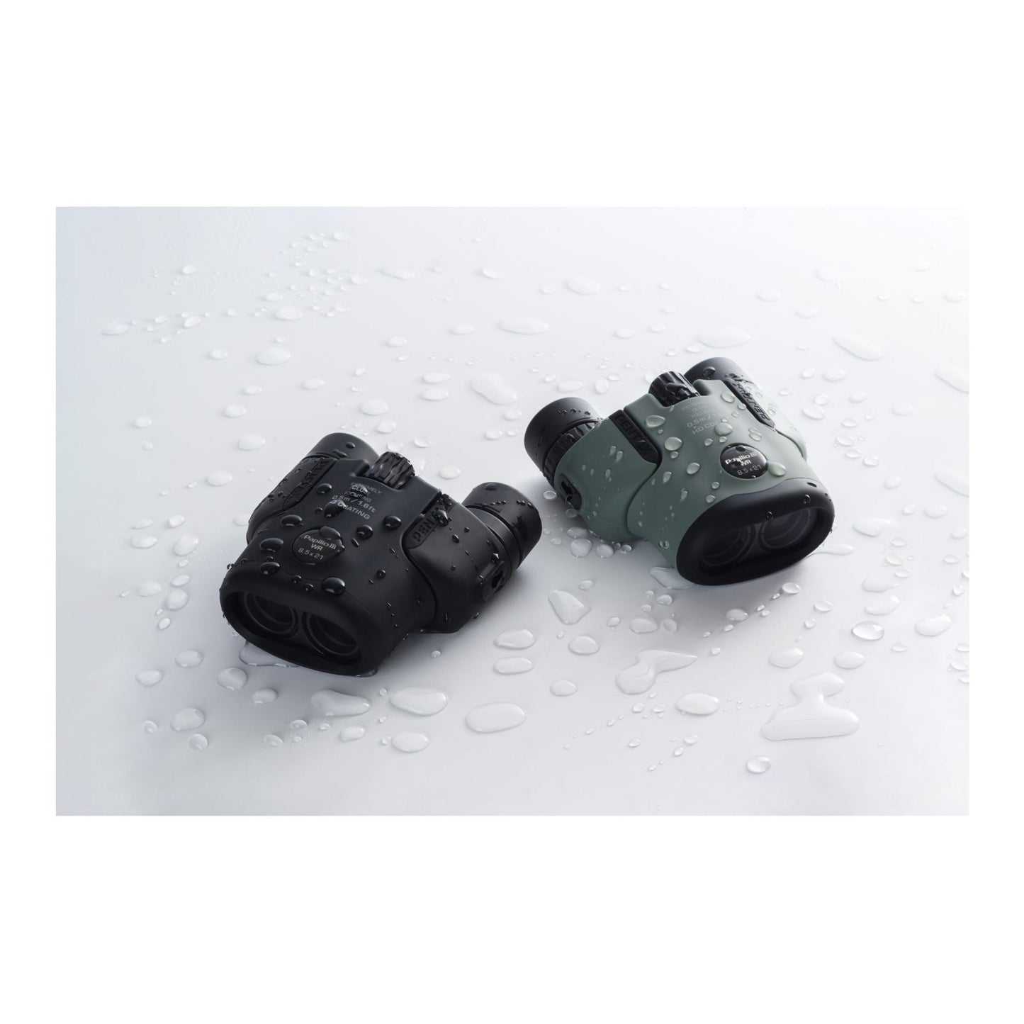 Pentax Papilio III 8.5x21 WR Binoculars with HD Coated 50cm Close Focus (Black)