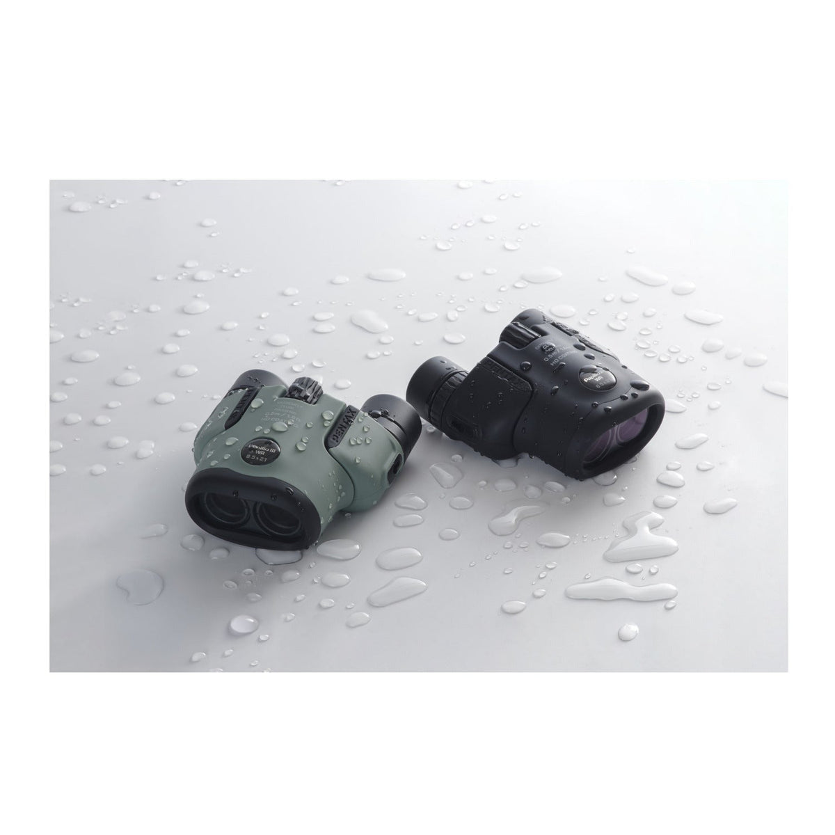 Pentax Papilio III 6.5x21 WR Binoculars with HD Coating 50cm Close Focus (Olive)