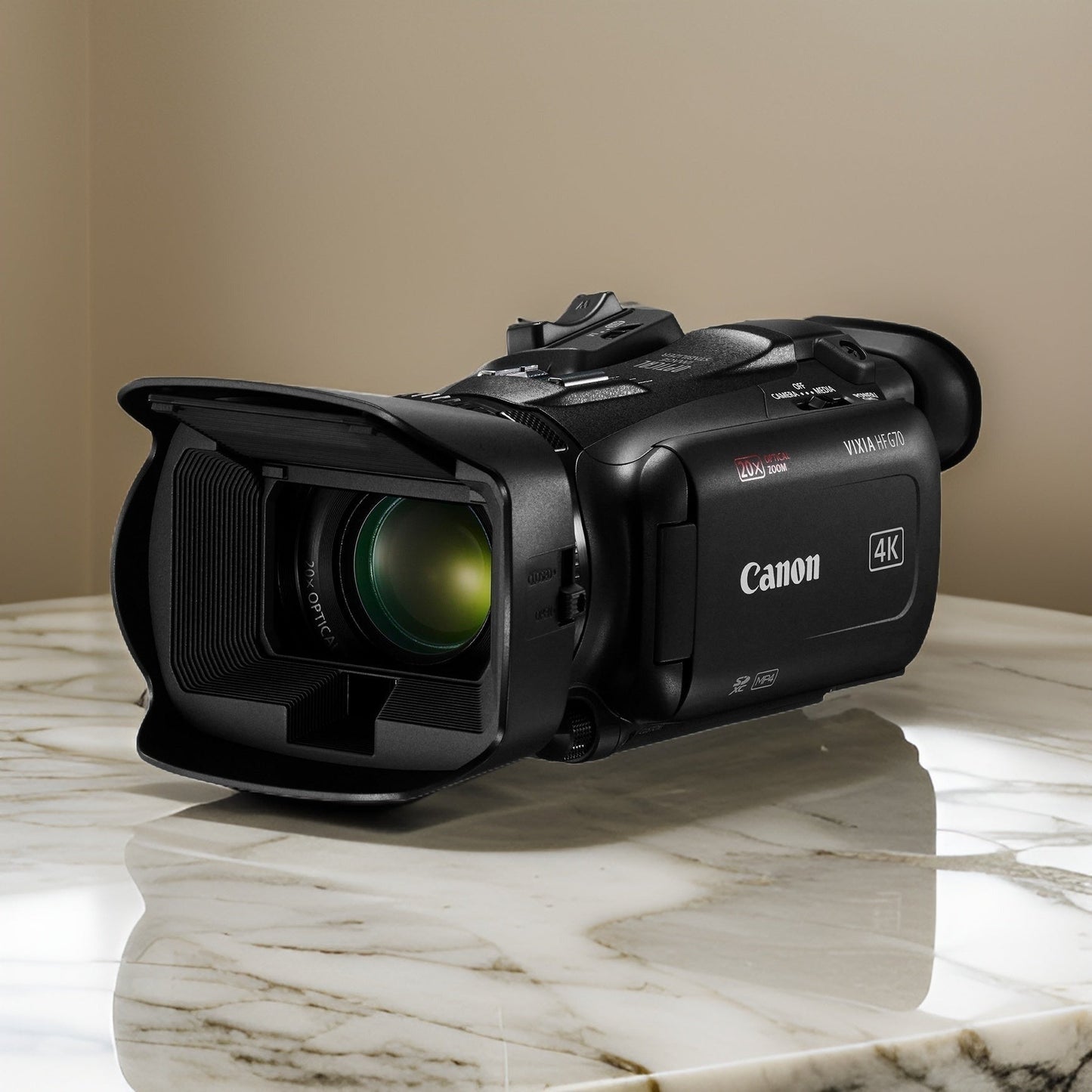 Canon Vixia HF G70 UHD 4K Camcorder (Black) Dlx Outfit