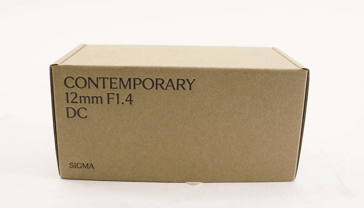 Sigma 12mm F1.4 DC Contemporary Lens (Canon RF) (Open Box)