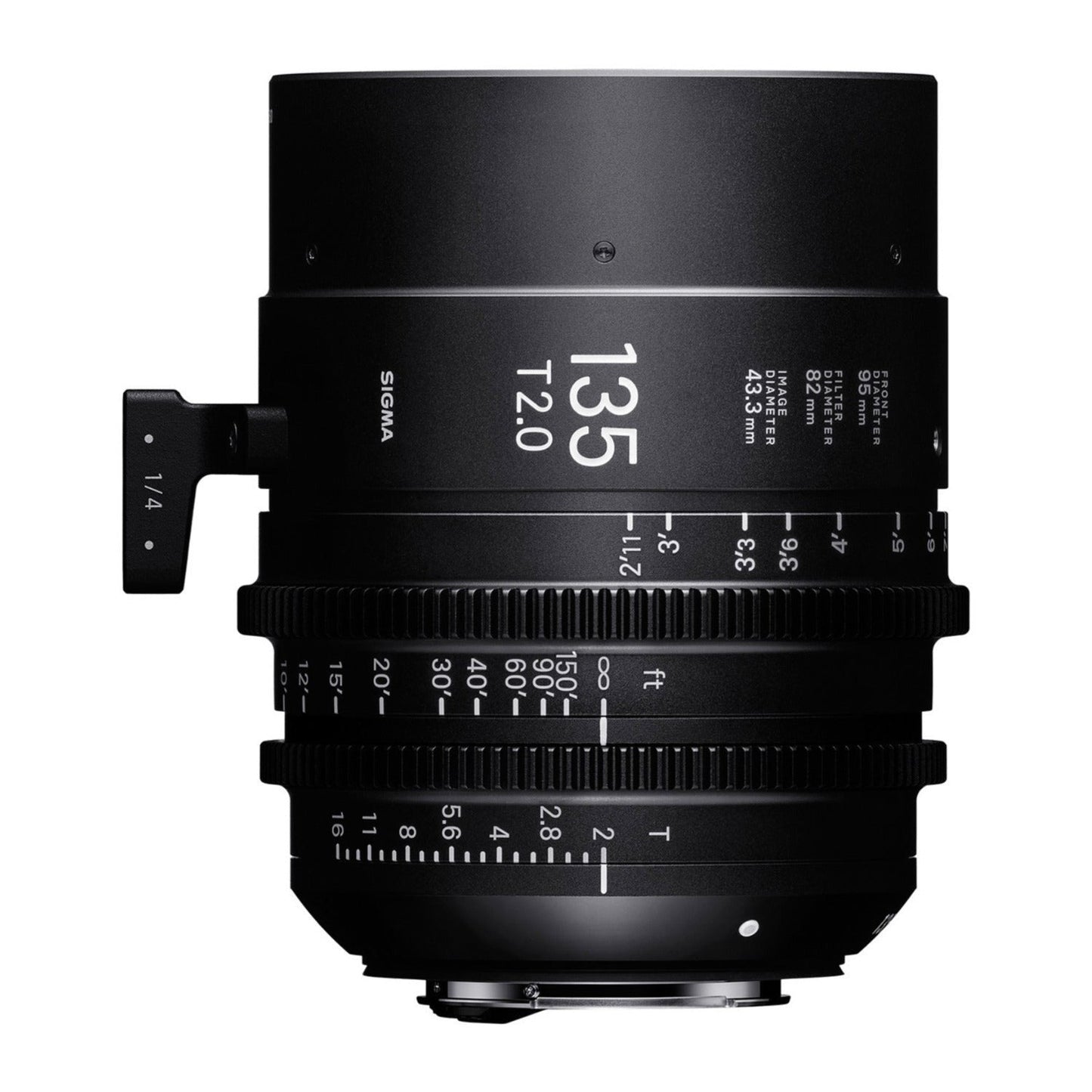 Sigma 135mm T2 FF High Speed Prime /i Technology-Compatible PL Mount Lens (Meter Markings)