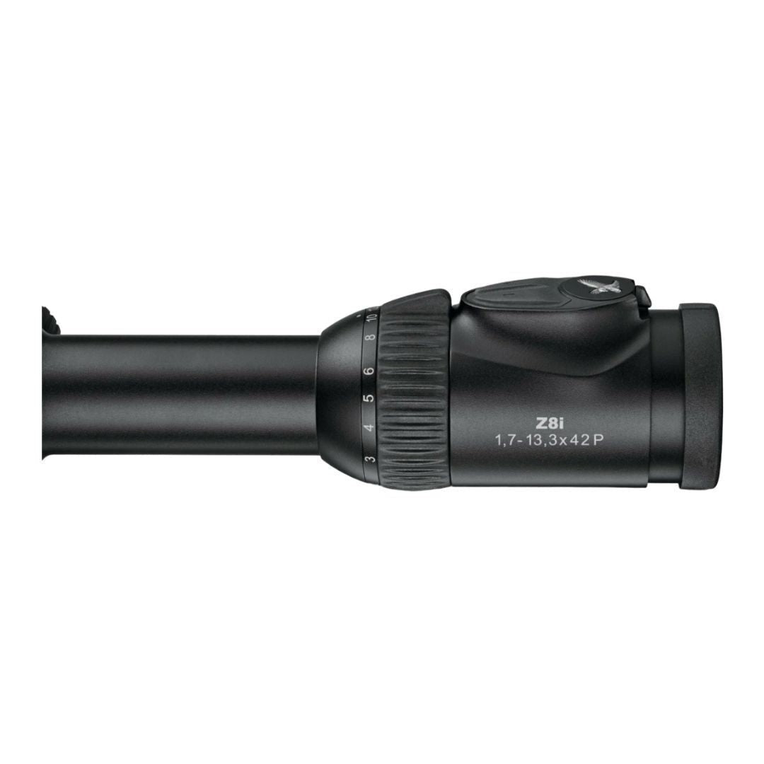 SWAROVSKI OPTIK Z8i 1.7 to 13x42 P SR Riflescope with Second Focal Plane 4A-IF Illuminated Reticle