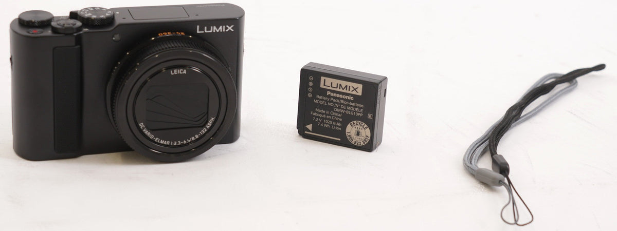Panasonic LUMIX ZS300 Compact Point and Shoot 4K Digital Camera (Black) (Used)