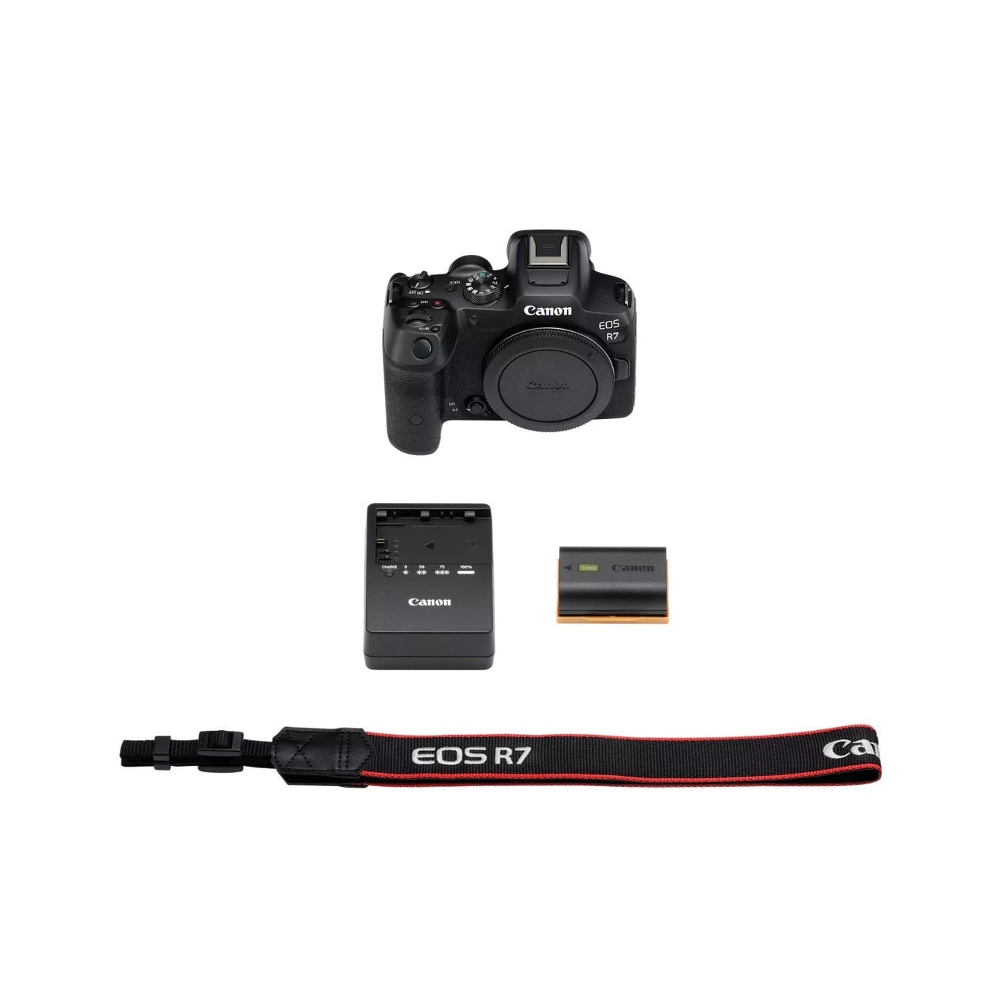 Canon EOS R7 Mirrorless Camera with Cropping Guide Firmware