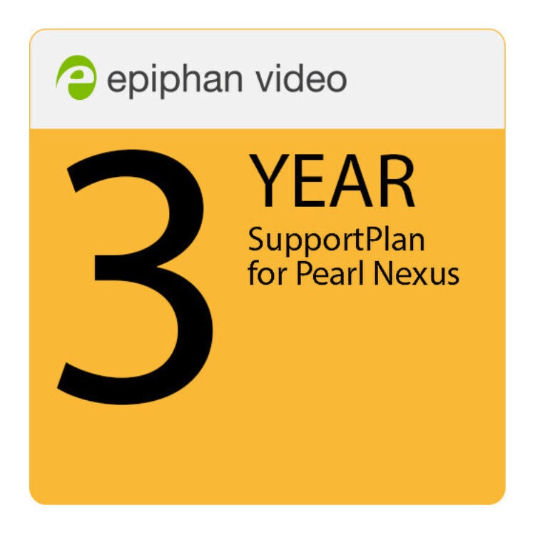 Epiphan 3-Year Support Plan for Pearl Nexus